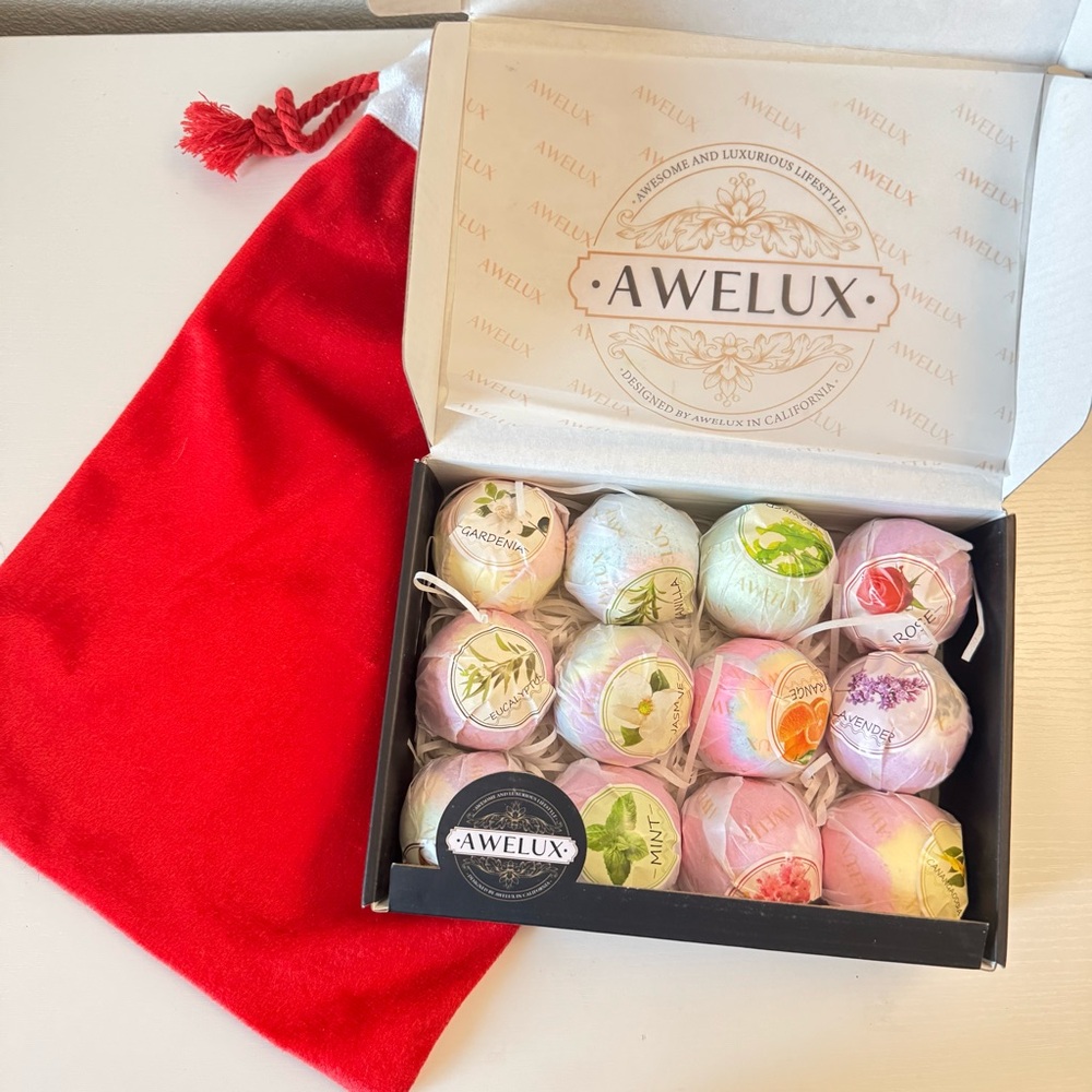 Bath Bomb Gift Set with Gift Bag